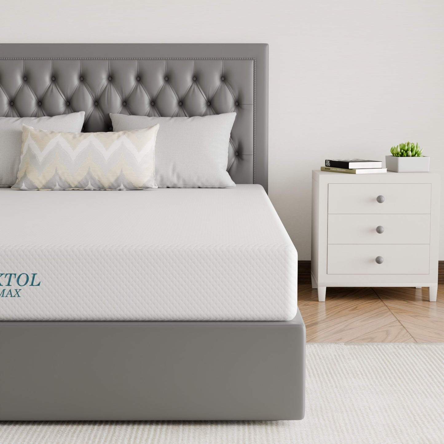 MarktolHome Queen Mattress – Premium Cooling Gel Memory Foam, Eco-Friendly & 10-Year Warranty